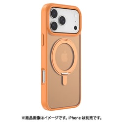 iPhone 17 Pro用 Eleguard Series Magnetic Shockproof 360°Rotating Stand Case orange ケース カバー BLDVCS11-17PR-OR