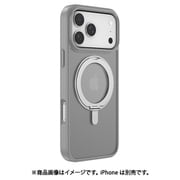 iPhone 17 Pro Max用 Eleguard Series Magnetic Shockproof 360°Rotating Stand Case titanium gray ケース カバー BLDVCS11-17PM-TG