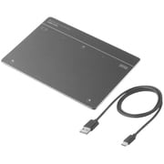 Bluetoothタッチパッド 無線 トラックパッド 充電式 14ジェスチャー USB-C 7インチ スクリーンキーボード対応 ノートPCタッチパッド MA-PB521LGM