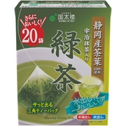 宇治抹茶入り緑茶 三角ティーバッグ（20袋）40g