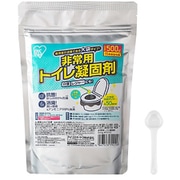 非常用トイレ凝固剤 500g 断水時 災害時 レジャー 介護 大袋タイプ 凝固ポリマー 計量スプーン付き 15年の長期保存可能 HTG-50
