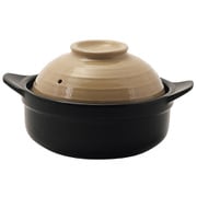 土鍋 16cm 直火対応 サンドベージュ L-7540