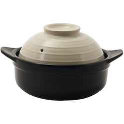 土鍋 16cm 直火対応 サンドグレー L-7541