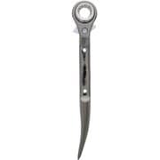 TKG ショート両口ラチェットレンチ曲りシノ付き 17×19mm
