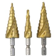EM スパイラルステップドリル 3本組