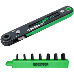 ENGINEER ヘックスローブセット 極薄ラチェット＆ヘクスローブ極短 DR-273
