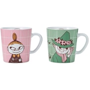 ムーミン アラビア（MOOMIN ARABIA）ムーミンPOP マグカップ 約280ml ペアセット（2個入り）リトルミイ＆スナフキン 国内正規品 1082975