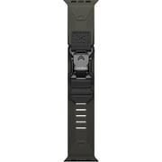 WF-FKM-AW-45M-MGY-01 [bitplay・防水FKMラバー製Fidlockクイックリリースウォッチバンド for Apple Watch Ultra 49/ 46/ 45/ 44mm（カラー：モスグレー）]