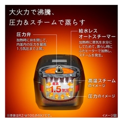 ヨドバシ.com - 日立 HITACHI 圧力＆スチームIHジャー炊飯器