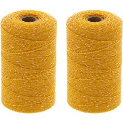 お買い得 キラッと防鳥 イエロー 500m 2個