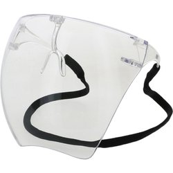 EM斬丸 草刈用フェイスガ―ドクリア メガネタイプ