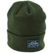 HASSUI SNOW WATCH ニットキャップ OLIVE REGULAR(55-60cm) RB7020