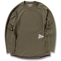 dry jersey raglan LS T メンズ カットソー khaki(180) Mサイズ 5745264034