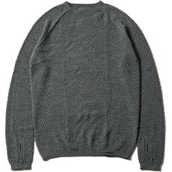WUNDERWEARシームレスクルーネック ユニセックス カットソー Heather Gray Mサイズ BW0502