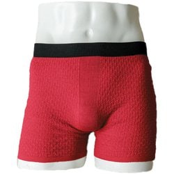 ワンダーウェアワン50/50 ユニセックス 機能性スポーツウェア スポーツ用アンダーショーツ Red Mサイズ BW3003