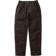 コーデュロイグラミチパンツ メンズ ロングパンツ DEEP BROWN Lサイズ G5FM-P073