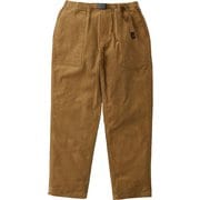 コーデュロイルーズテーパードリッジパンツ ユニセックス ロングパンツ CAMEL Lサイズ G5FU-P074