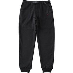 ボンディングニットフリースナローリブパンツ ユニセックス ロングパンツ BLACK Sサイズ G2FU-P018