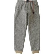 ボンディングニットフリースナローリブパンツ ユニセックス ロングパンツ OATMEAL Lサイズ G2FU-P018