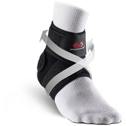 フィギュア8アンクルラップ サポーター 足首用 ブラック Sサイズ（シューズサイズ：21-23.5cm） 1枚入り M4321