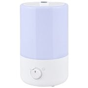 超音波式加湿器 上部給水 3L LEDライト アロマ対応 W抗菌 DH-U305-W