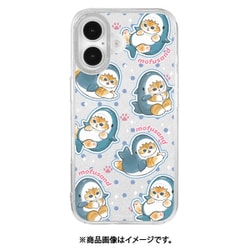 iPhone 16用 カメラフレームケース サメニャン MOFU-87A