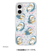 iPhone 16用 カメラフレームケース サメニャン MOFU-87A