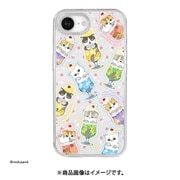 iPhone 16e用 カメラフレームケース クリームソーダニャン MOFU-88B