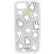 iPhone 16e用 カメラフレームケース ミッフィー フェイス MF-622A