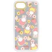 iPhone 16e用 カメラフレームケース ミッフィー イチゴ MF-622B