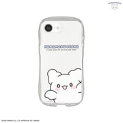 iPhone 16用 クリスタルクリアケース はなまるおばけ SANG-532HO
