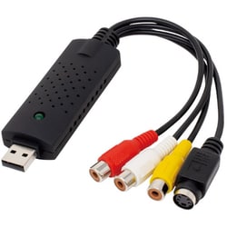 RCA/S端子 - USBキャプチャーケーブル CAP-RCASUSB-A