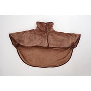 HOTα 肩首あったか おやすみウォーマー (PP仕様) 首・二の腕まわり/約58cmまで ブラウン