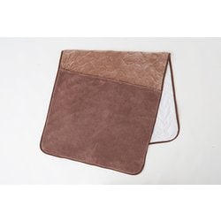 HOTα 蓄熱 足ポケット付き 敷きパッド 奥行2.5cm×幅100cm×高さ200cm ブラウン