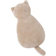 ふわふわにゃんこ湯たんぽ グレージュ