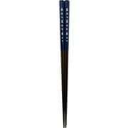 塗箸 食洗機対応 はなうさぎ 約長さ22.5cm 青 MM-1579