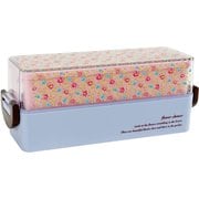 スクエア2段ランチ 箸/約長さ16.5cm フラワーシャワー AA-318F