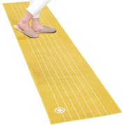 リース キッチンマット 約縦45cm×横240cm イエロー