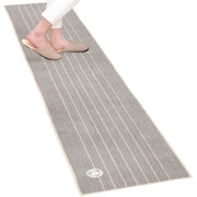 リース キッチンマット 約縦45cm×横240cm グレー