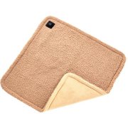 ホットマット(45×45cm) ベージュ 3段階温度調節 持ち運び可能 電気座布団 USB給電式 UHM-KDR01BE