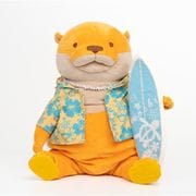 もちシリーズ ぬいぐるみ L もちかわうそサーファー オレンジ
