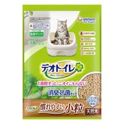 デオトイレ 消臭・抗菌チップ 天然木 慣れやすい小粒 3.8L [デオトイレ専用 猫砂 猫トイレ 小粒]