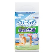 マナーウェア 長時間快適オムツ 男の子用 L 34枚 [マナーウェア おむつ 中型犬 大型犬]