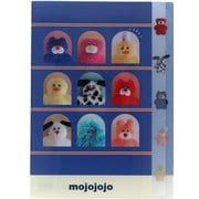 【限定】 ダイカットクリアファイル5P mojojojo ブルー S2175126