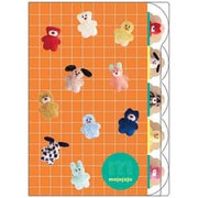 【限定】 ダイカットクリアファイル5Pmojojojo オレンジ S2175134