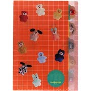 【限定】 ダイカットクリアファイル5Pmojojojo オレンジ S2175134