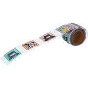 【限定】 ボックス入りマスキングシールmojojojo ブルー S8814767