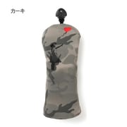Head Cover Fairway KHAKI バンクシー ヘッドカバー フェアウェイ用 カーキ BAHC-03