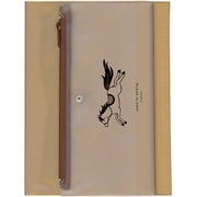 限定 isshoni.ペンケース付ノートカバーPVC A5 2026午 ゴールド N6047