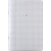 isshoni. ノート A5 方眼 ホワイト R1853